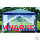 Фото Садовый тент шатер с москитной сеткой 3х3м