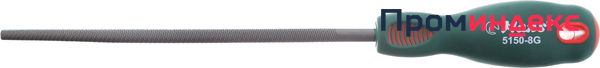 Фото Круглый напильник с резиновой ручкой, 5150-8G, HANS