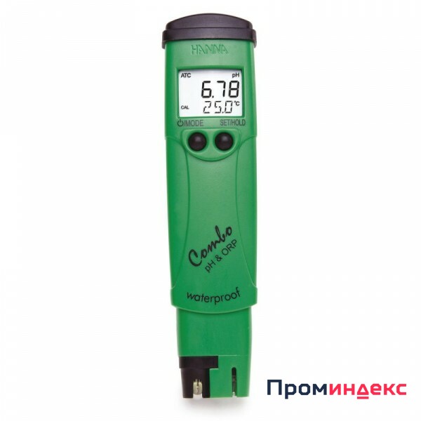 Фото pH-метр/ОВП "Combo" влагозащищенный измеритель рН, ОВП и температуры со сменным электродом