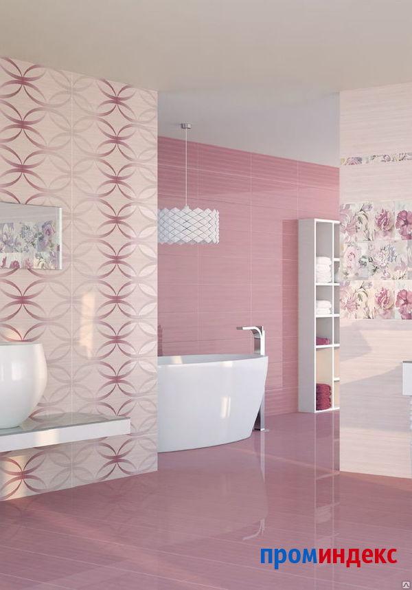 Фото Коллекция керамической плитки "Berna" (розовая)