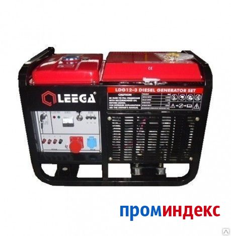 Фото Дизельный генератор LEEGA LDG12-3 с автозапуском