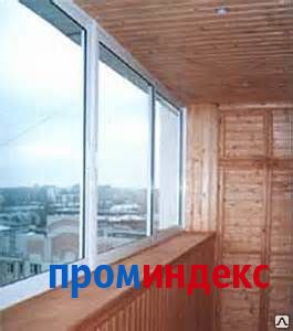 Фото Остекление балконов из алюминиевого профиля и ПХВ