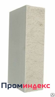 Фото Глубокинский кирпич, силикатный 1НФ колотый, белый