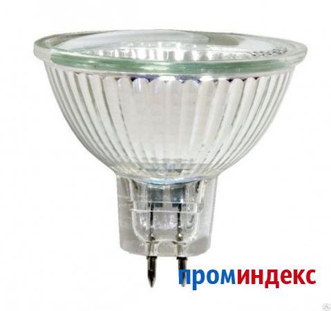 Фото Лампа галогенная КГМ 20вт 220в G5.3 D=50мм Россия