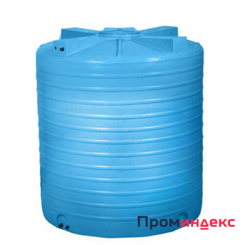 Фото Бочка пластиковая для воды ATV 2000 литров синяя (доставка по городу, 2 куба)
