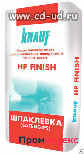 Фото Шпатлевка (шпаклевка) штукатурка HP Finish Knauf (Финиш Кнауф) 25 кг