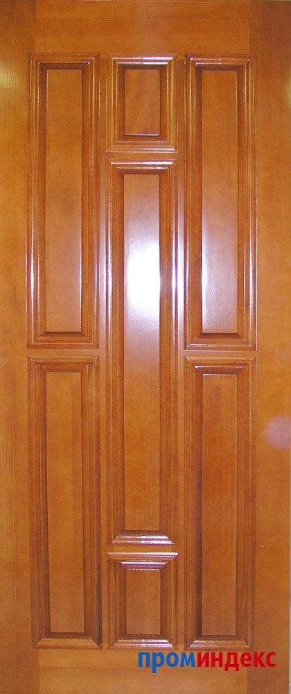 Фото Дверь из массива дерева эконом, модель 1