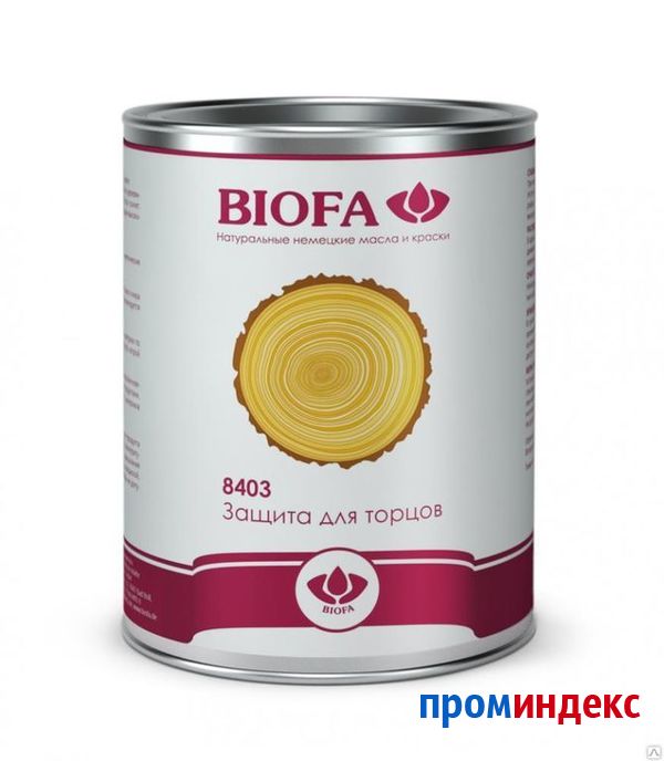 Фото Пропитка для деревянных торцов Biofa/Биофа (Германия), 0,375 л = 1 м2