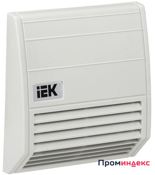 Фото Фильтр с защитным кожухом 125х125мм для вентилятора 55куб.м/час IEK YCE-EF-055-55
