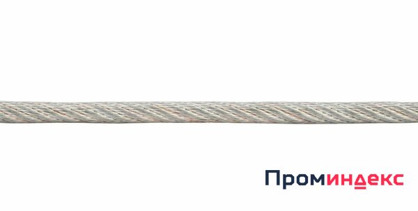 Фото Трос стальной в ПВХ изоляции d3.0-4.0мм (уп.20м) Tech-Krep 127856