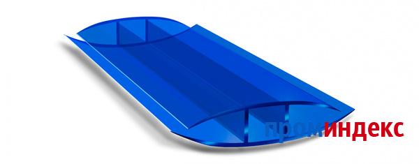 Фото Соединительный профиль из поликарбоната HP Синий 6000*10 мм