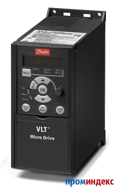 Фото Преобразователь частотный VLT Micro Drive FC 51 3кВт (380 - 480 3ф) Danfoss 132F0024