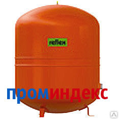 Фото Мембранный бак Reflex NG 35 для отопления вертикальный (цвет красный)