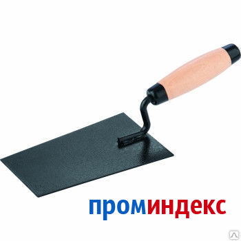 Фото Кельма отделочника, стальная, деревянная усиленная ручка Россия