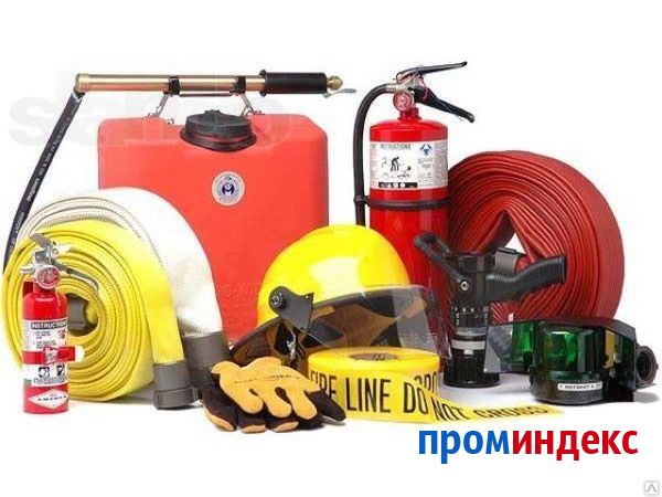 Фото Комплектация противопожарным оборудованием и снаряжением