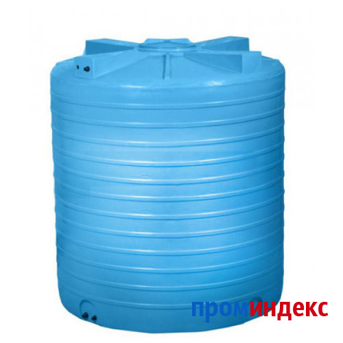 Фото Бочка для воды пластиковая ATV 2000 литров синяя (доставка в Барнаул бесплатно, 3-7 дней)
