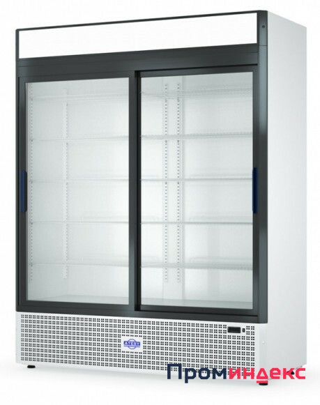 Фото Шкаф холодильный для демонстрации пищевых продуктов и напитков Диксон ШХ-1.5СК (купе)