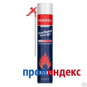 Фото Огнеупорная монтажная пена penosil premium fire rated foam b1 a3038
