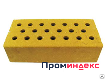 Фото Кирпич облицовочный одинарный 1НФ 250х120х65 мм М-150 (желтый)
