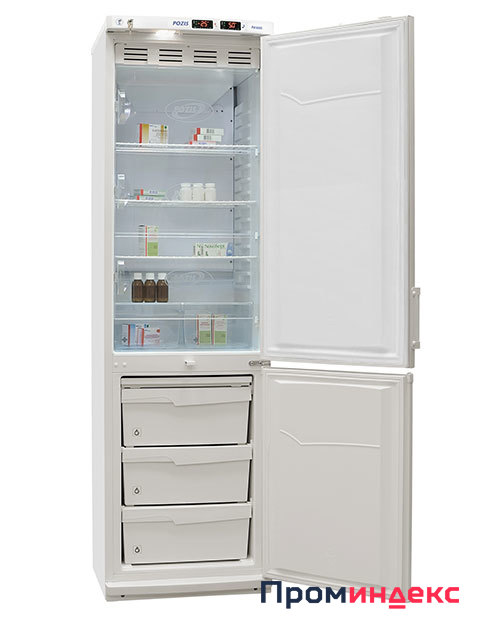 Фото Холодильник комбинированный лабораторный POZIS ХЛ-340 (метал. двери)