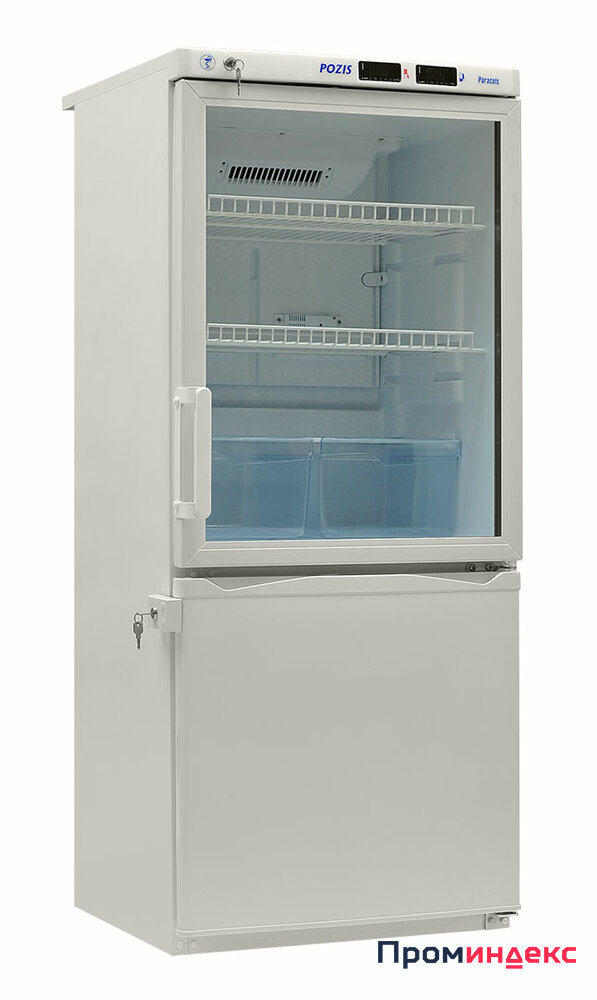 Фото Холодильник лабораторный POZIS ХЛ-250 (250 л, +2...+15 °C, дверь - тонированное стекло)