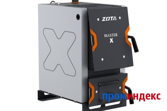 Фото Котел отопления Zota Master X твердотопливный с плитой 12П кВт