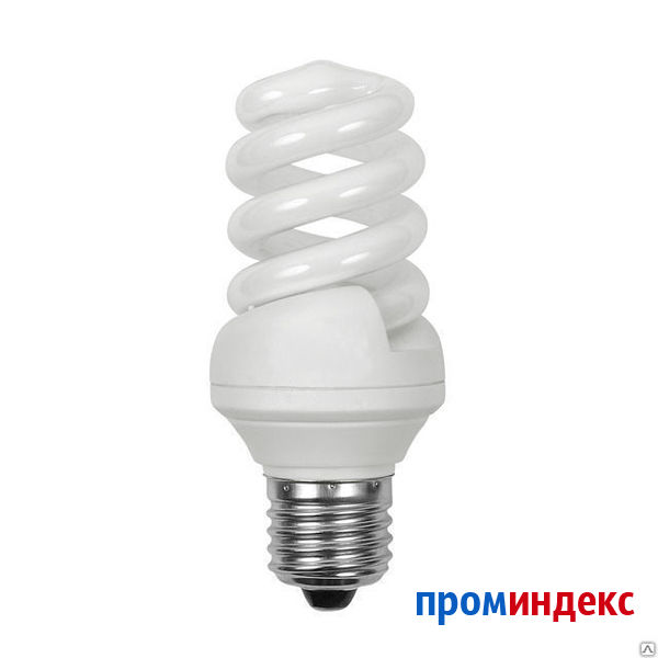 Фото Лампа энергосберегающая КЛЛ 65/864 Е27 D84х210 спираль