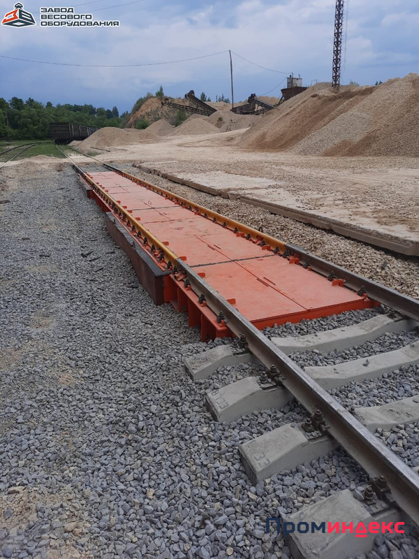 Фото Железнодорожные вагонные весы ВТВ для статико-динамического взвешивания 30 тонн