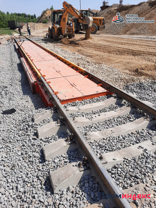 Фото Железнодорожные вагонные весы ВТВ-С для потележечного взвешивания в динамике 30 тонн