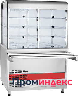 Фото Прилавок-витрина холодильный Abat ПВВ(Н)-70КМ-С-02-НШ
