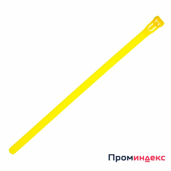 Фото Хомут-стяжка желтый многоразовый 7,2*200 мм, 50шт РемоКолор