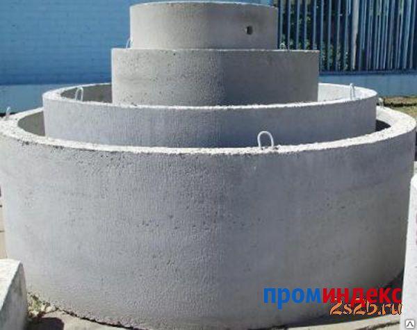 Фото Кольца бетонные для колодца и канализации