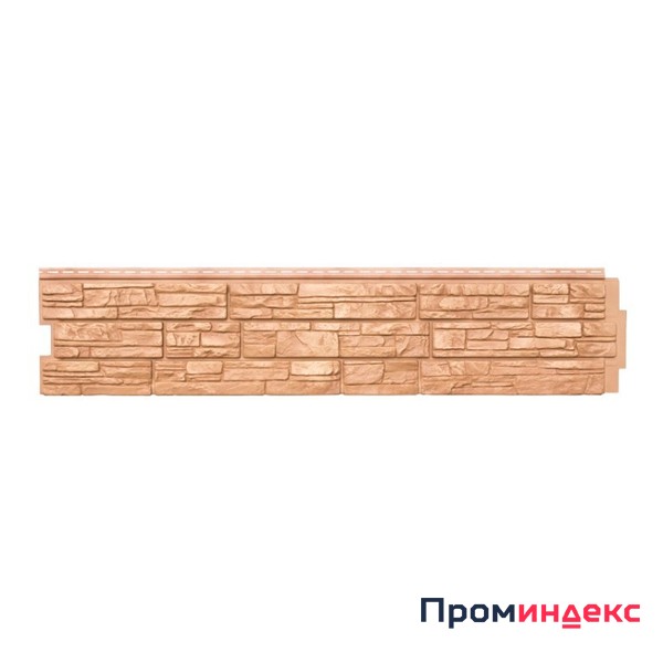 Фото Фасадная панель Крымский Сланец янтарный 306х1487мм, Я-Фасад Grand Line