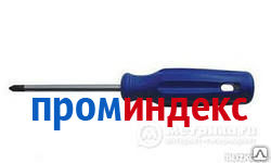 Фото Отвертка плоская с пластиковой ручкой 8*150мм намагниченный наконечник КЕДР
