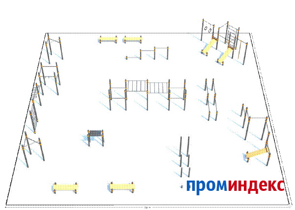 Фото Спортивная площадка для подготовки и сдачи Нормативов ГТО (Комплекс-10)