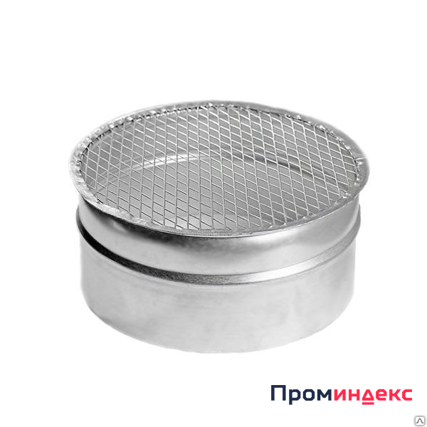Заглушка круглая перфорированная оцинкованная 100/0,5 купить в Нижнем ...