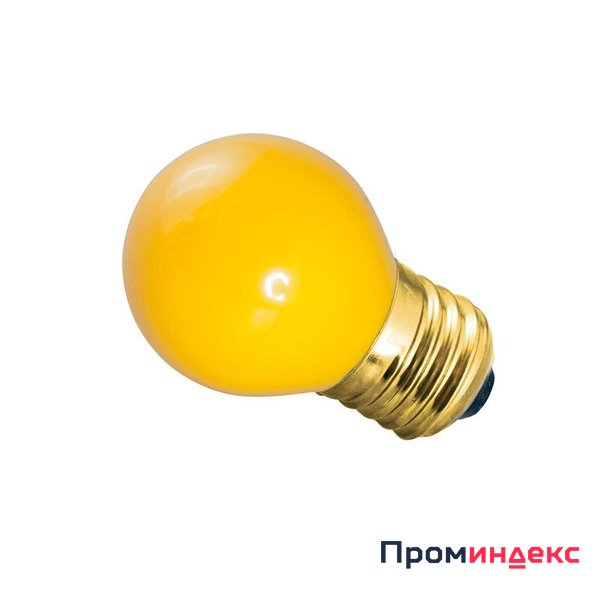 Фото Лампа накаливания BL 10Вт E27 желт. NEON-NIGHT 401-111