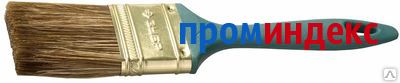 Фото Кисть ЗУБР "КП-14" плоская, смешанная щетина, пластмассовая рукоятка, 50мм