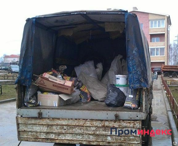Фото Вывоз мусора с грузчиками
