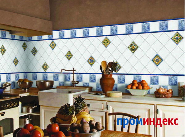 Фото Керамическая плитка для кухни "Granada" (ф.Cobsa)