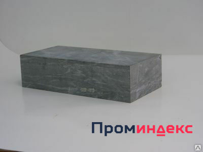 Фото Кирпич для каминов и печей из талькомагнезита 250х125х50