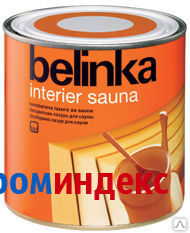Фото Belinka Interier Sauna Термостойкое покрытие Лаки