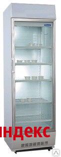 Фото Шкаф холодильный со стеклянными дверями Бирюса-460Н