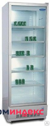 Фото Шкаф холодильный со стеклянными дверями Бирюса-460Н-1