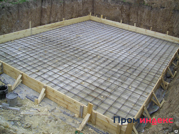 Фото Строительство бетонного ленточного фундамента