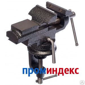 Фото Поворотные тиски-мини с наковальней (для точных работ, 60 мм) зубр мастер 3