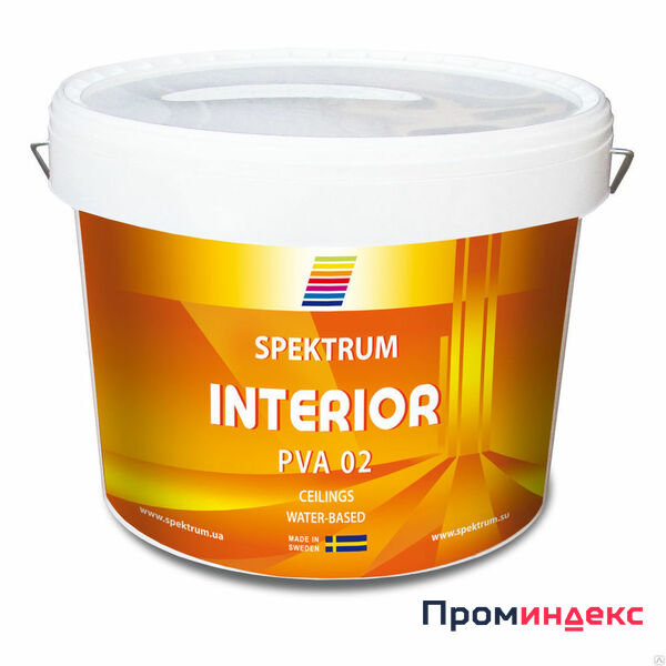 Фото Краска для потолка "Spektrum Interior 02", 10л