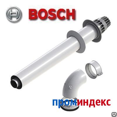 Фото Комплект коаксиальный дымоход Bosch 100/60