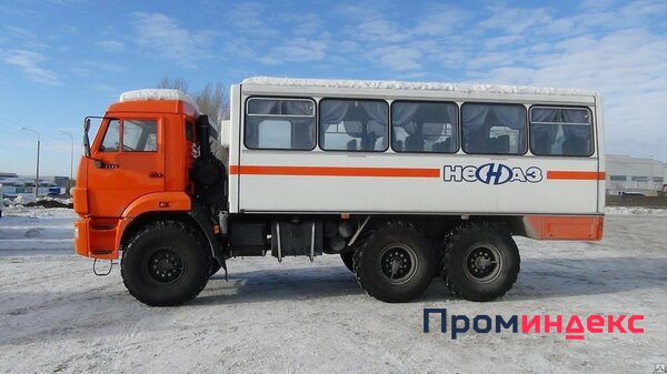 Фото Вахтовый автобус 4208-411 (22+2) на шасси КАМАЗ 5350-42
в