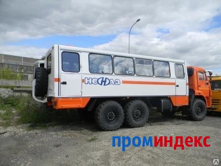 Фото Вахтовый автобус НЕФАЗ 4208-431 (28+2) на шасси КАМАЗ 5350-42
в